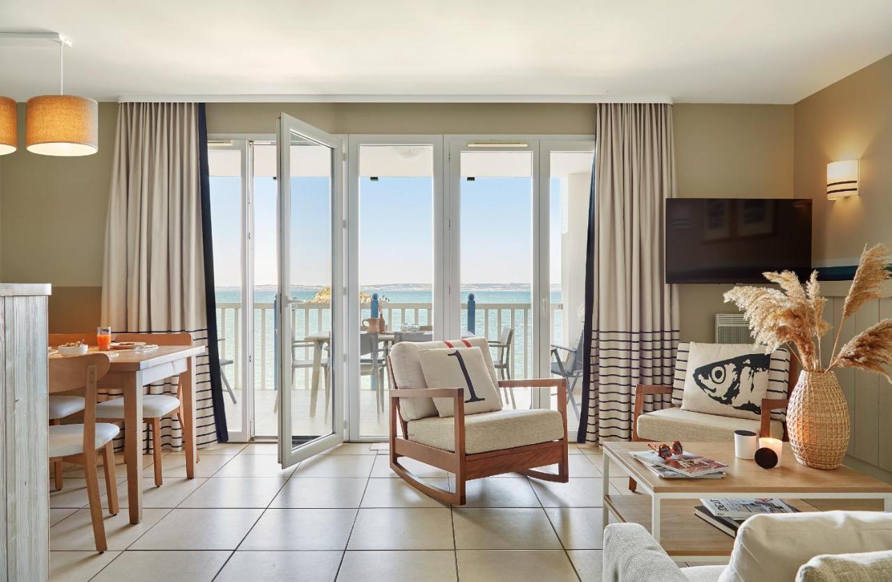 Residence Pierre & Vacances Premium Le Coteau Et La Mer Treboul Bagian luar foto