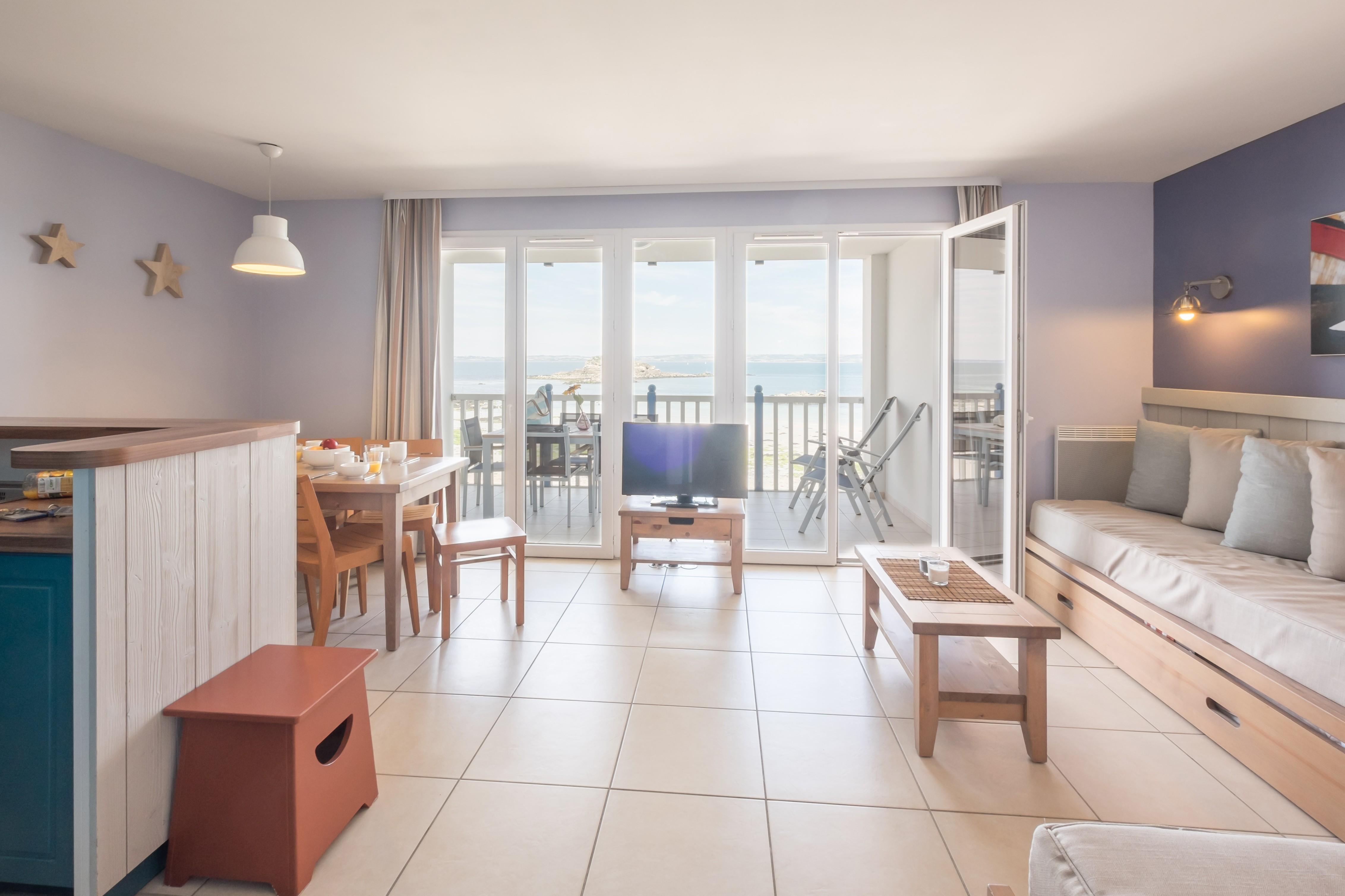Residence Pierre & Vacances Premium Le Coteau Et La Mer Treboul Bagian luar foto