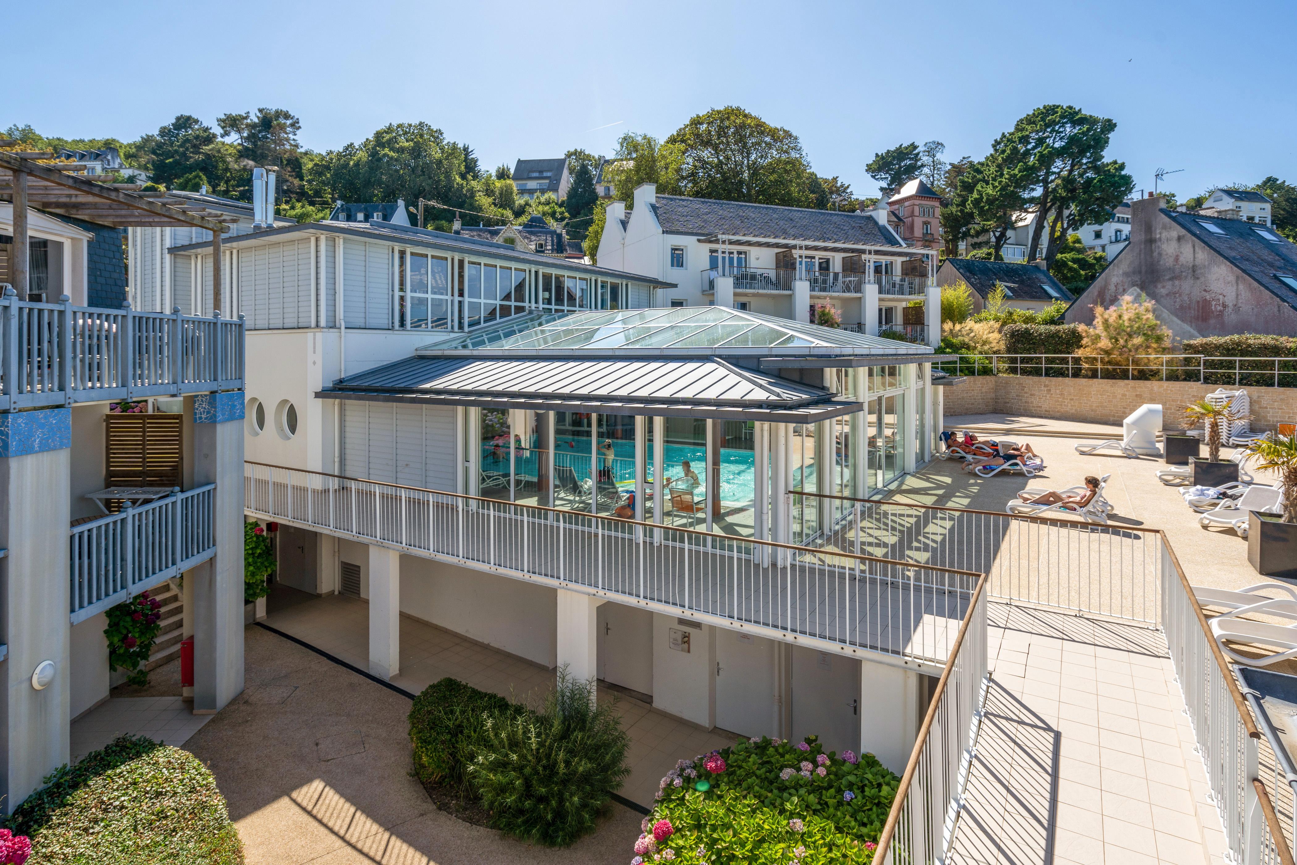 Residence Pierre & Vacances Premium Le Coteau Et La Mer Treboul Bagian luar foto